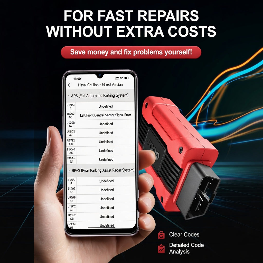 CW700 OBD2 Scanner — Full System, Chinese Car Specialist