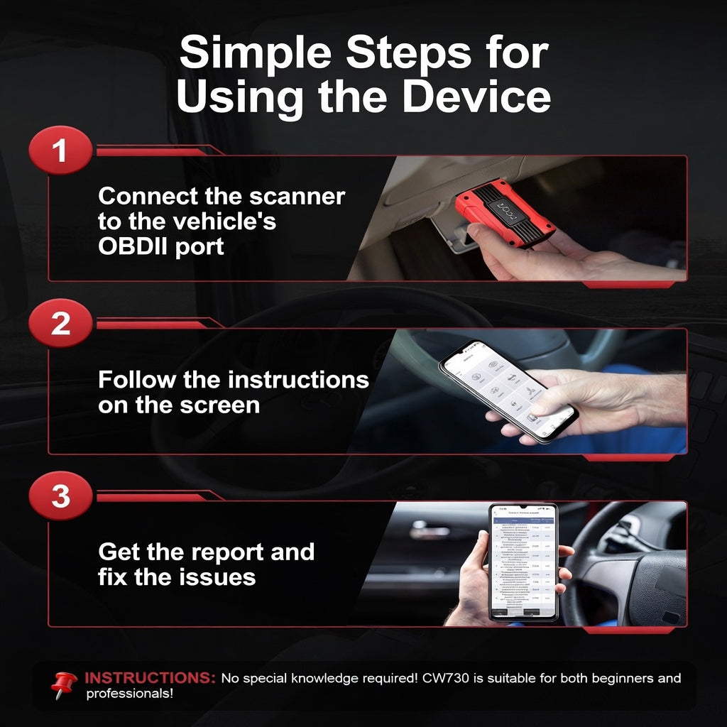 CW700 OBD2 Scanner — Full System, Chinese Car Specialist
