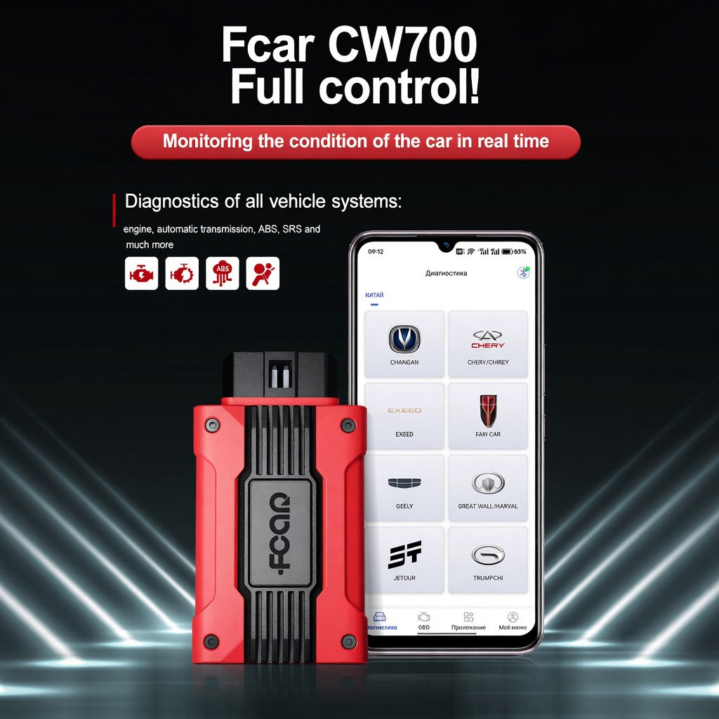 CW700 OBD2 Scanner — Full System, Chinese Car Specialist