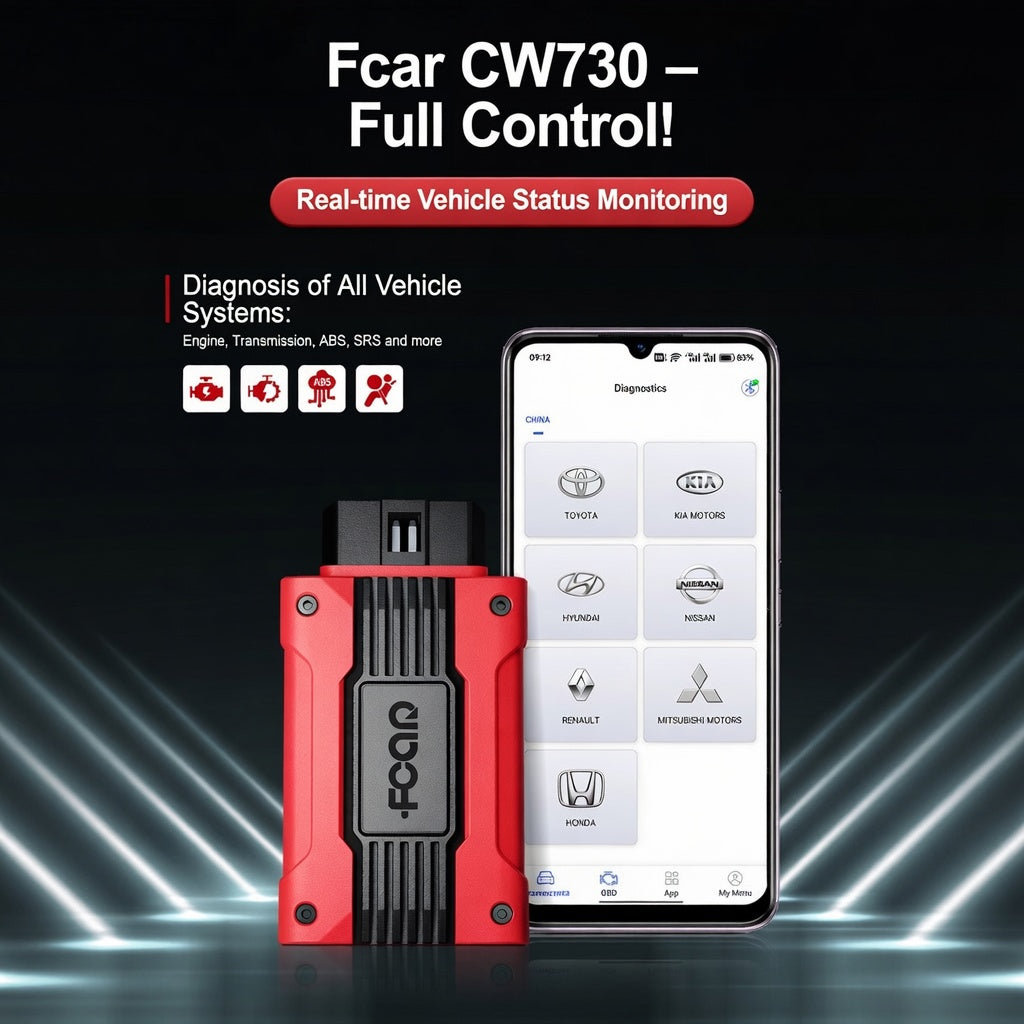 CW730 OBD2 Scanner — Japanese & Korean Car Specialist